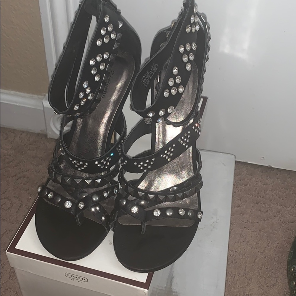 Zigi soho studded rock heels size 8.5